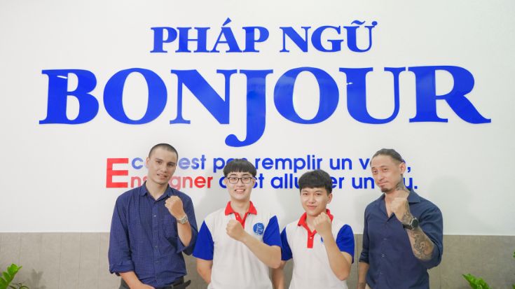 Lớp học tiếng Pháp tại Bonjour
