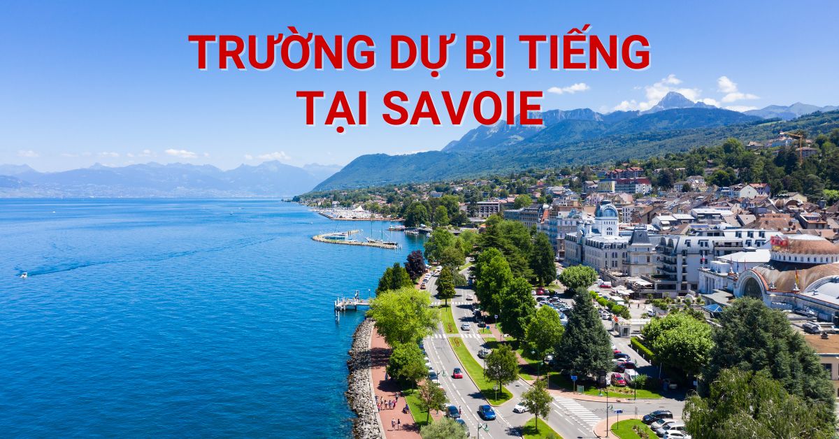 Học tiếng Pháp tại tỉnh Savoie