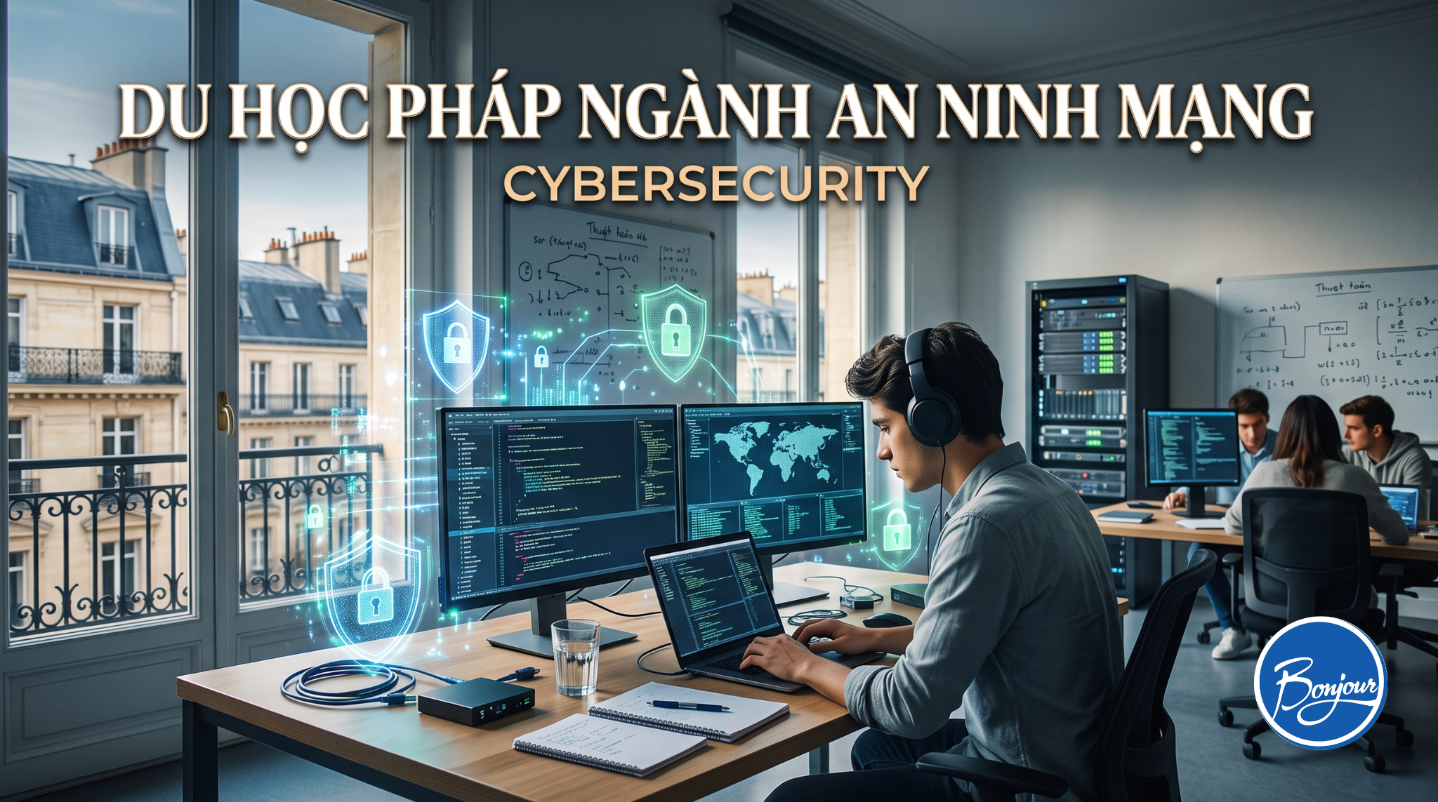 Du học Pháp ngành An ninh mạng (Cybersecurity)