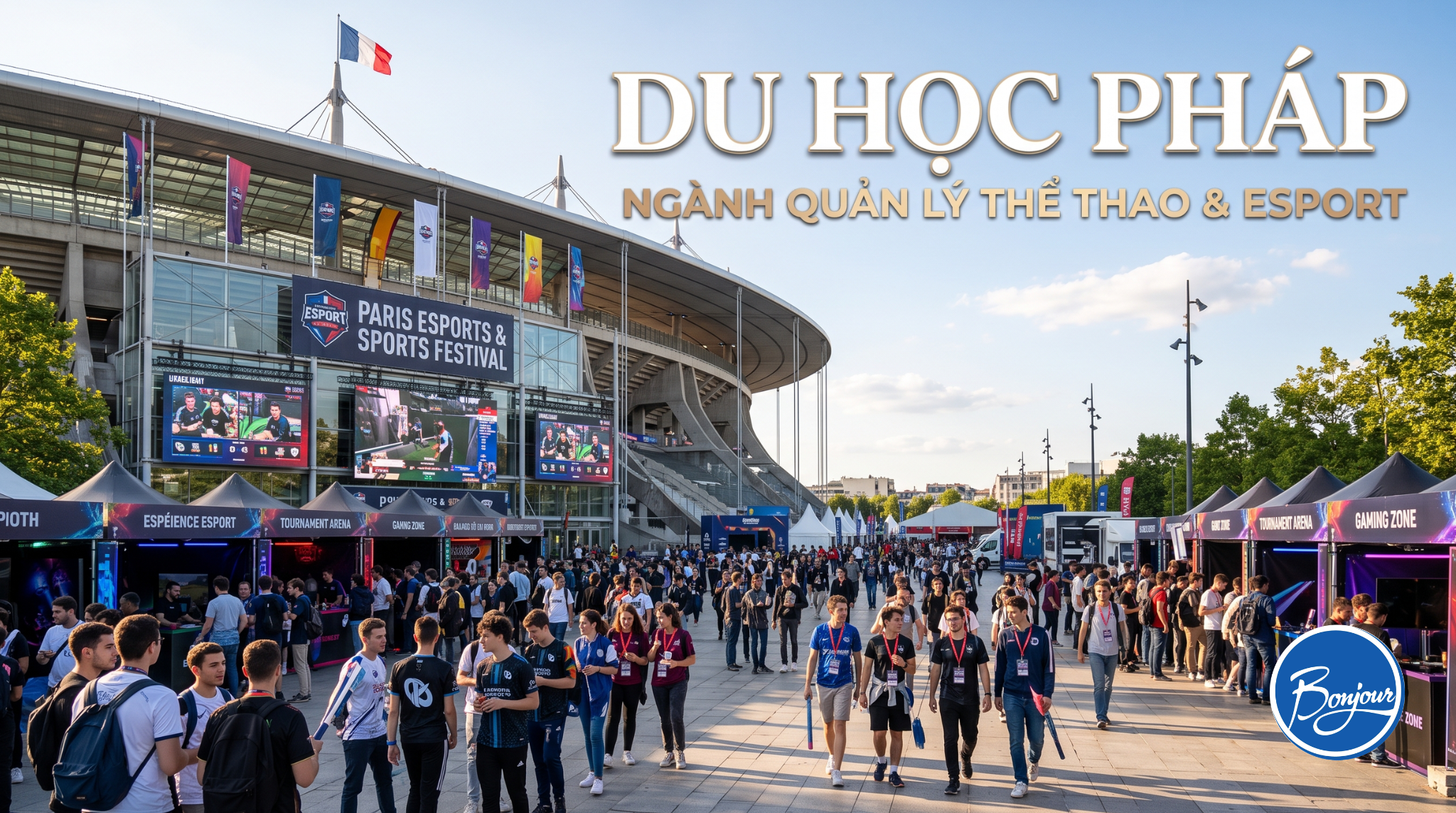 Du học Pháp ngành Quản lý thể thao & Esport