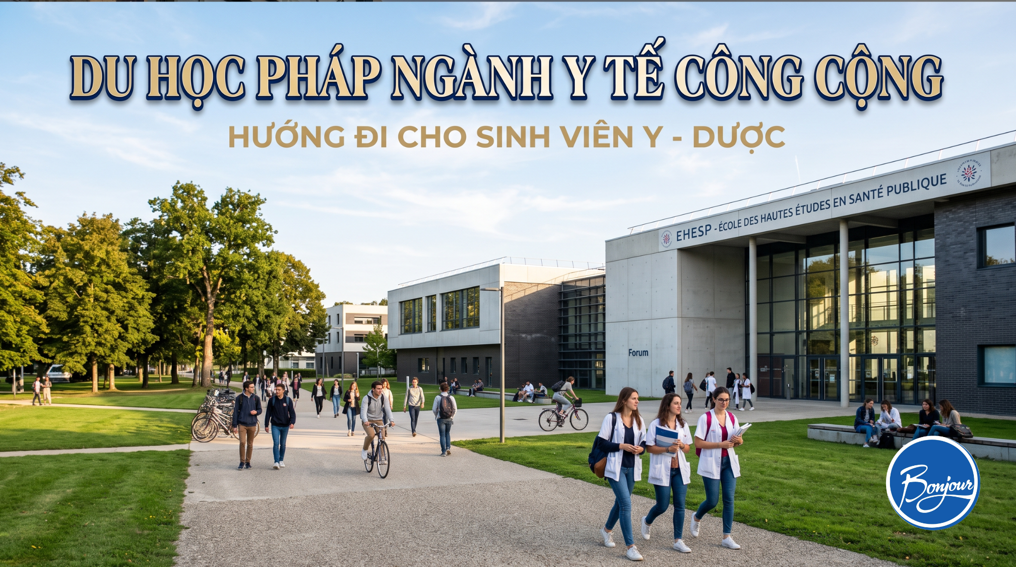 Du học Pháp ngành Y tế công cộng: Hướng đi cho sinh viên y – dược Việt Nam