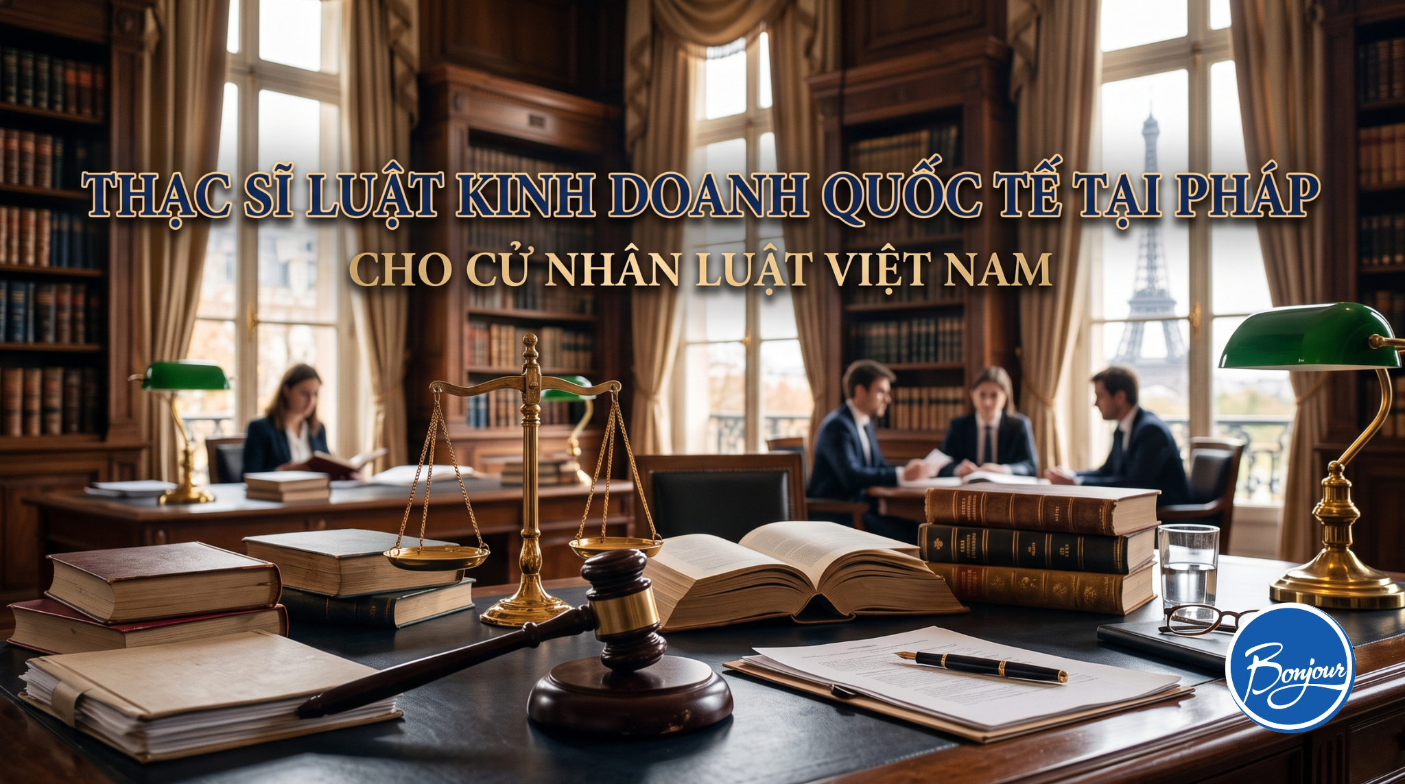 Thạc sĩ Luật kinh doanh quốc tế tại Pháp cho cử nhân luật Việt Nam