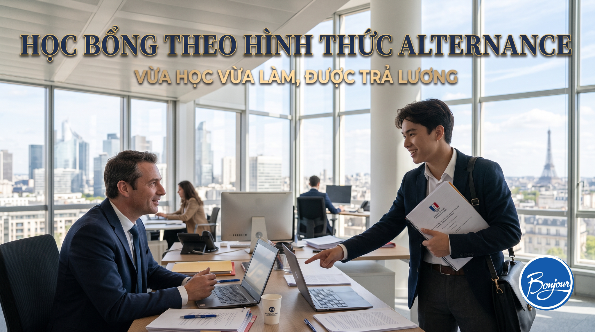 Học BUT theo hình thức alternance: Vừa học vừa làm, được trả lương