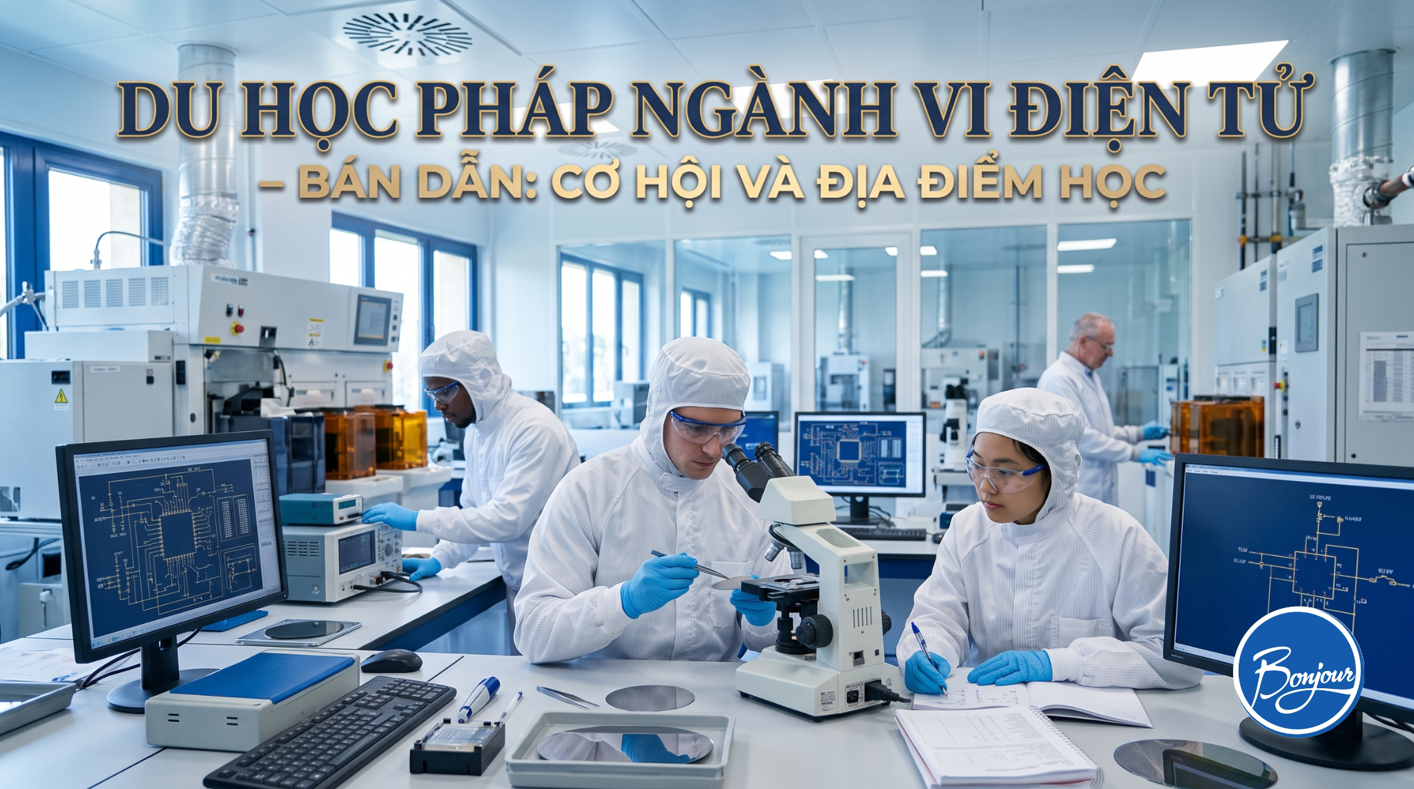 Du học Pháp ngành Vi điện tử – Bán dẫn