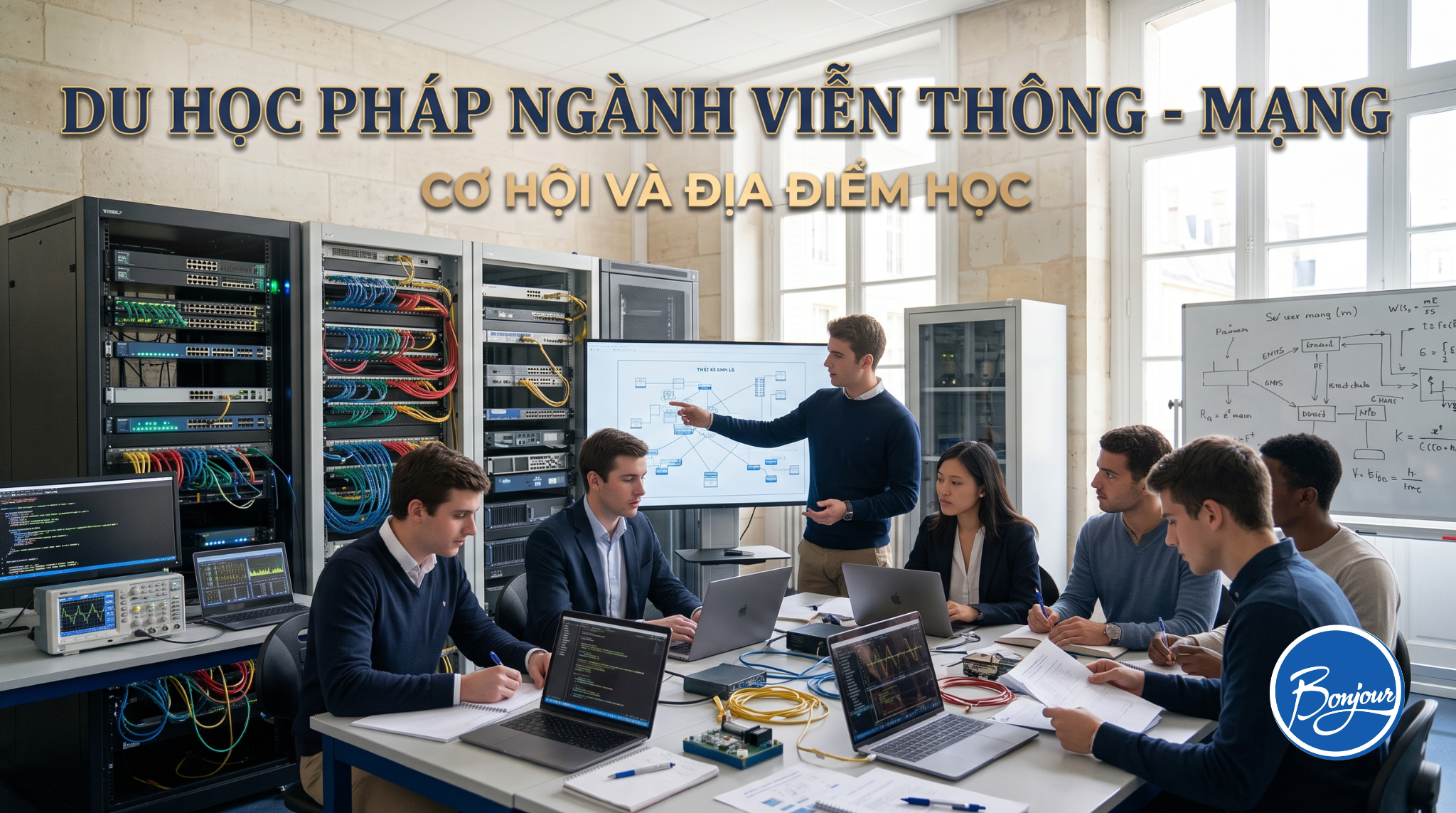 Du học Pháp ngành Viễn thông – Mạng