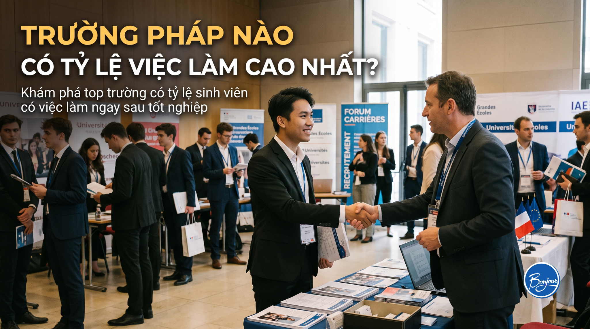 Trường Pháp nào có tỷ lệ việc làm sau tốt nghiệp cao nhất?