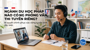 Thi tuyển trường Pháp: Ngành nào có phỏng vấn, thi tuyển riêng?