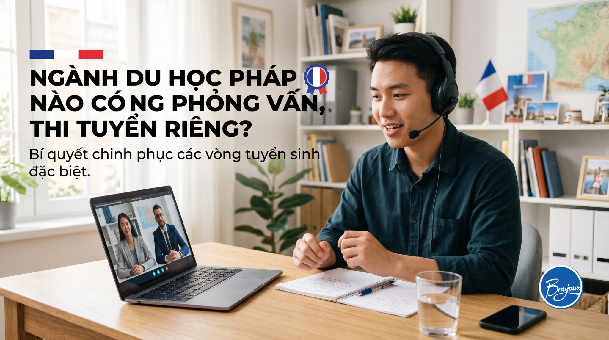 Thi tuyển trường Pháp: Ngành nào có phỏng vấn, thi tuyển riêng?