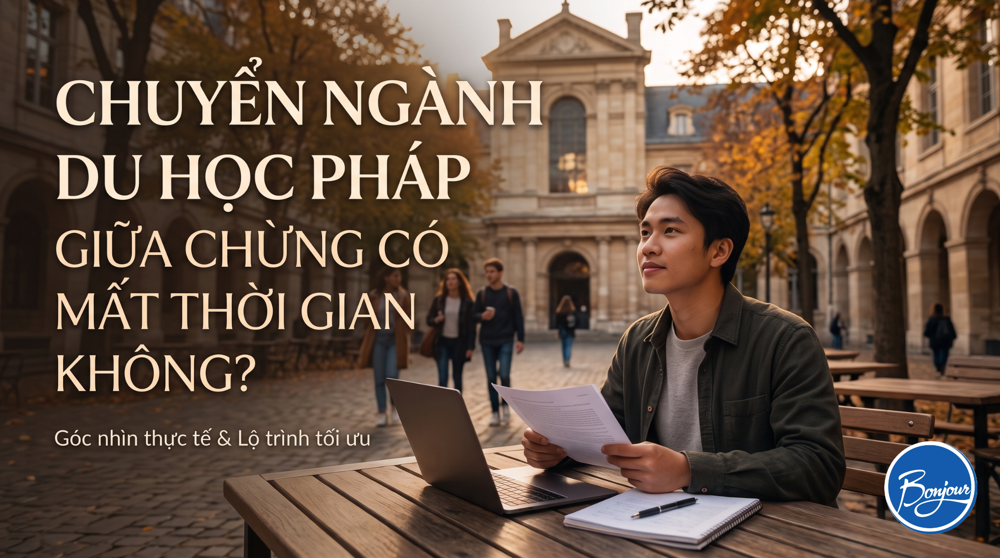 Chuyển ngành du học Pháp giữa chừng có mất thời gian không?