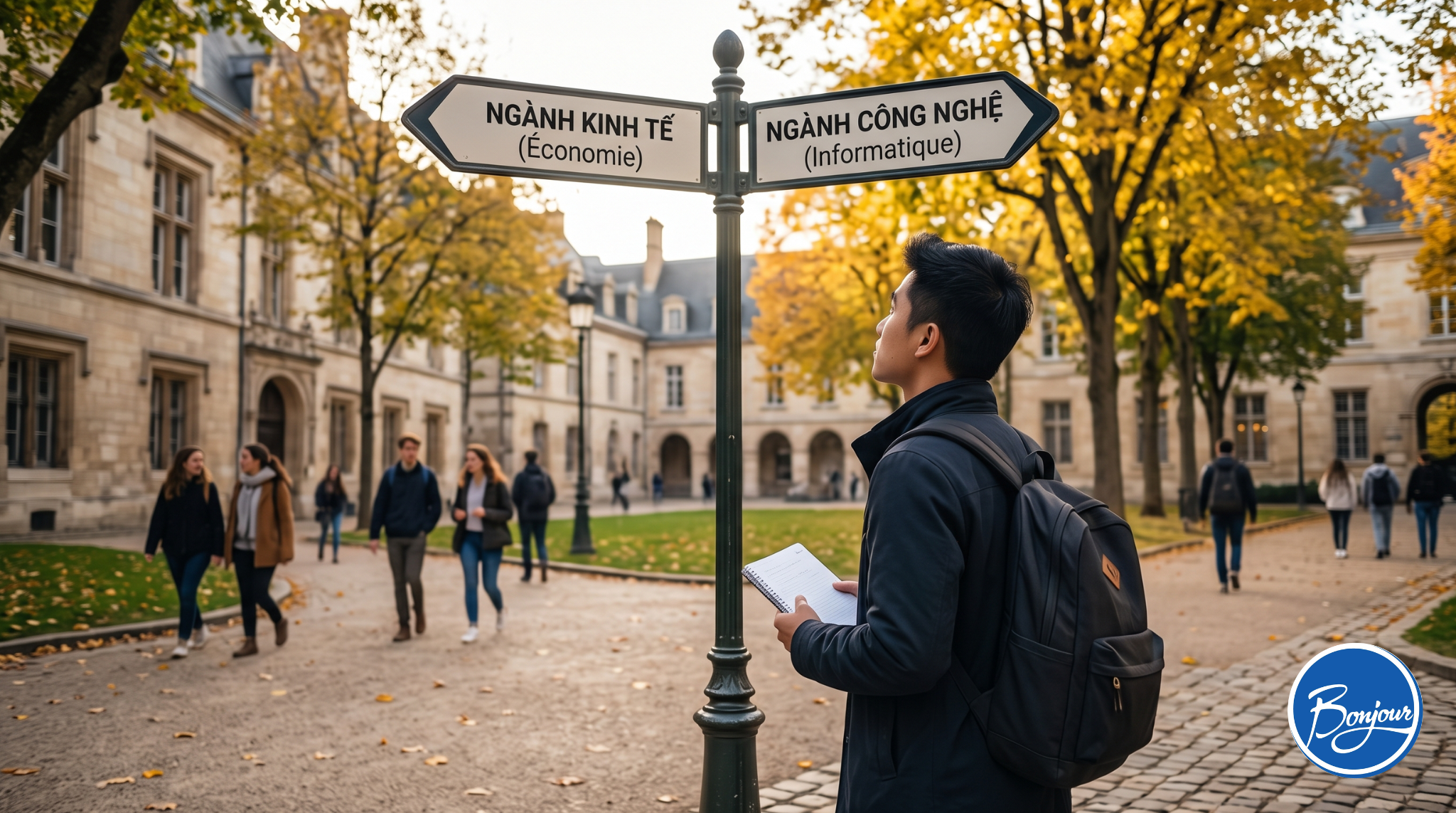 Chuyển ngành du học Pháp giữa chừng có mất thời gian không?
